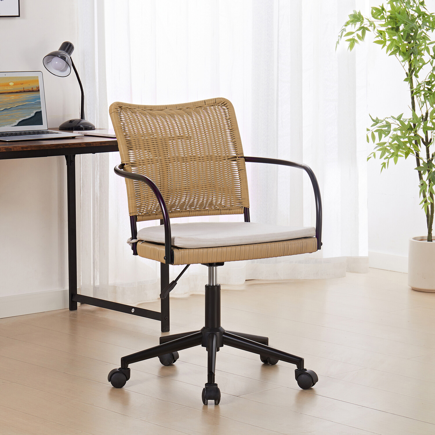 Brodie Office Chair Natural Image 1