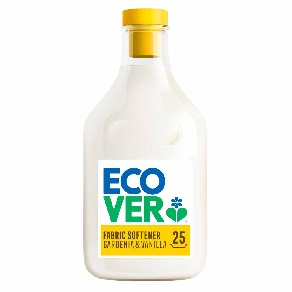 Ecover Gardenia and Vanilla Fabric Softener 25 Washes 750ml Image 1