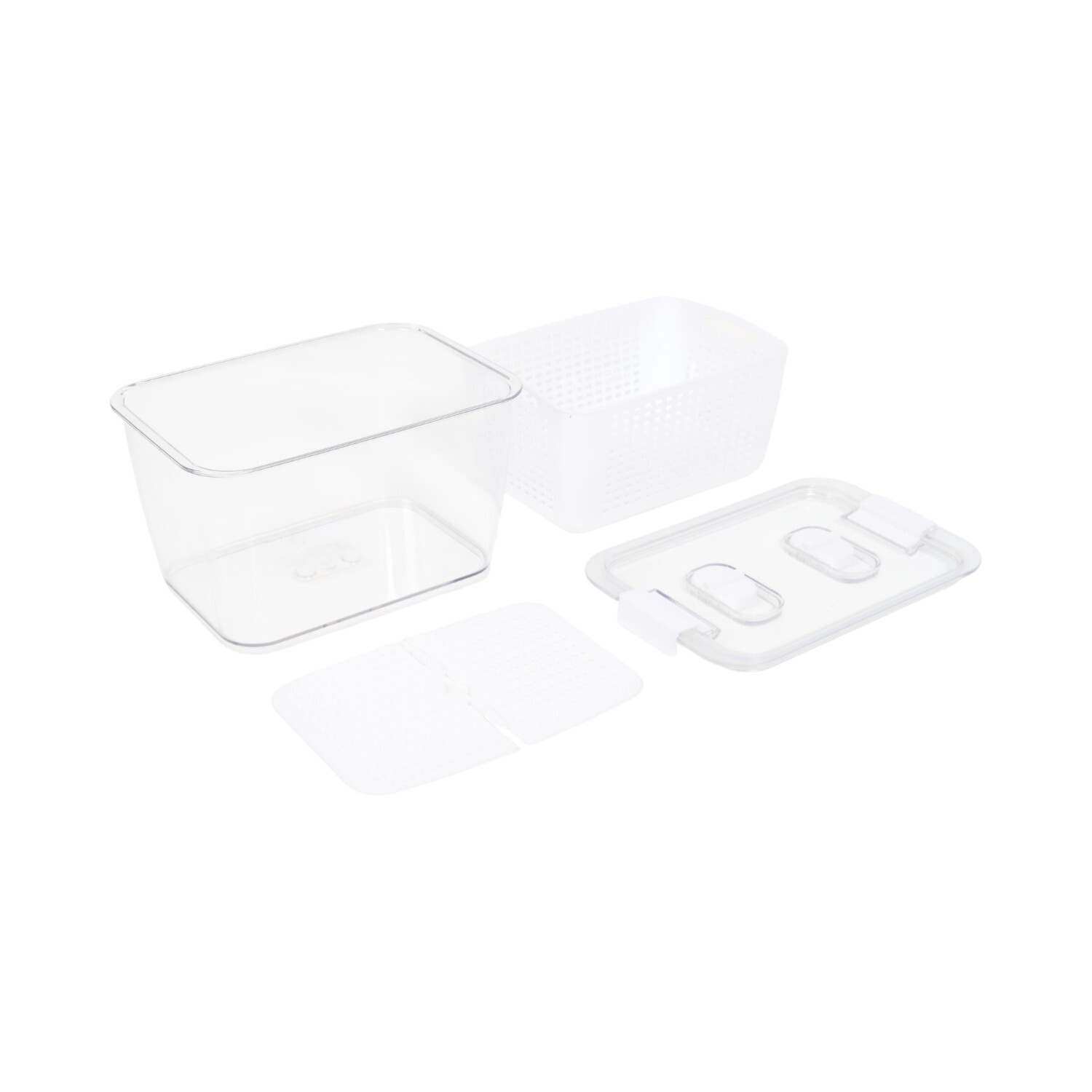 My Kitchen Fridge Storage with Colander Clear Image 4
