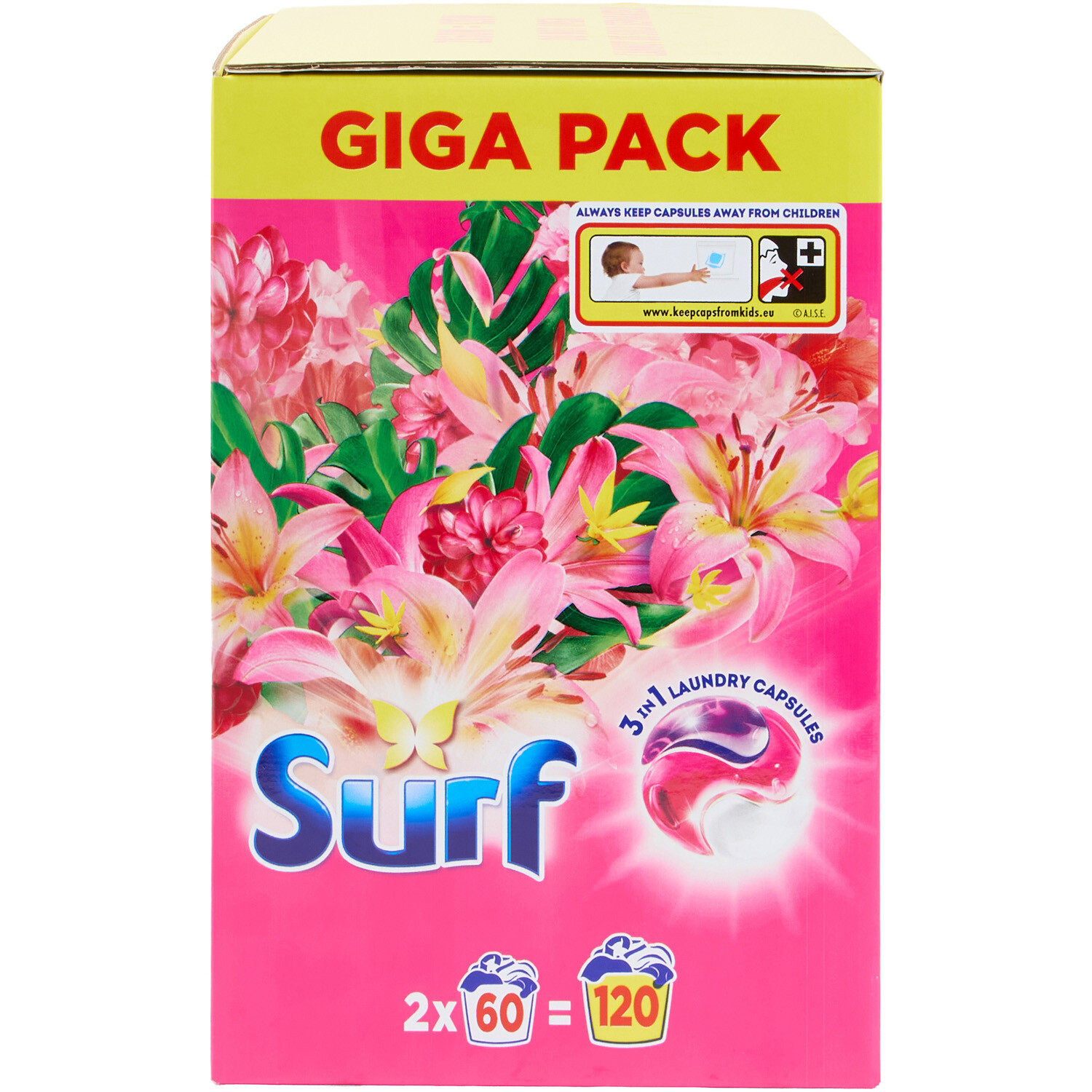 Surf Laundry Capsules Giga Pack Image 4