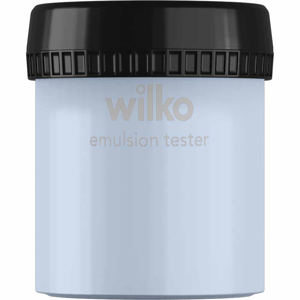 Wilko Moody Blue Emulsion Paint Tester Pot 75ml Image 1