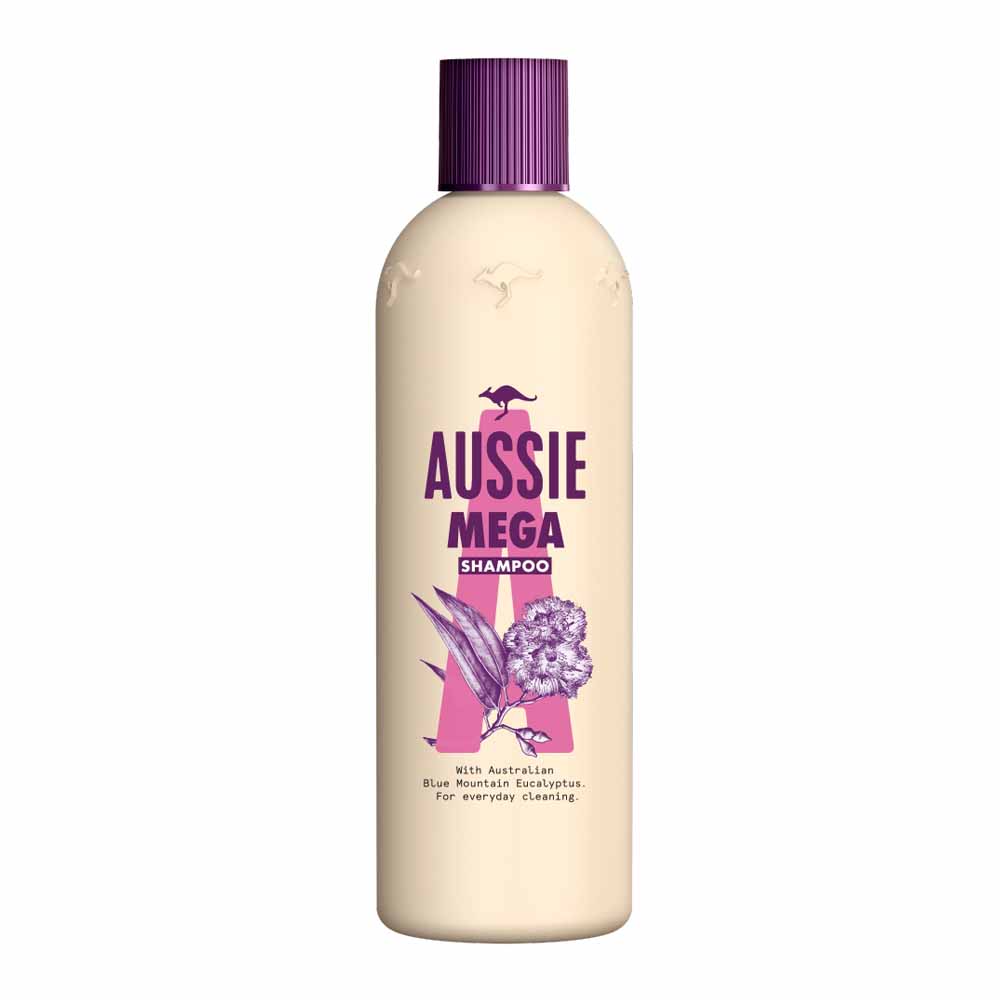 Aussie Mighty Mega Shampoo 300ml Image 2