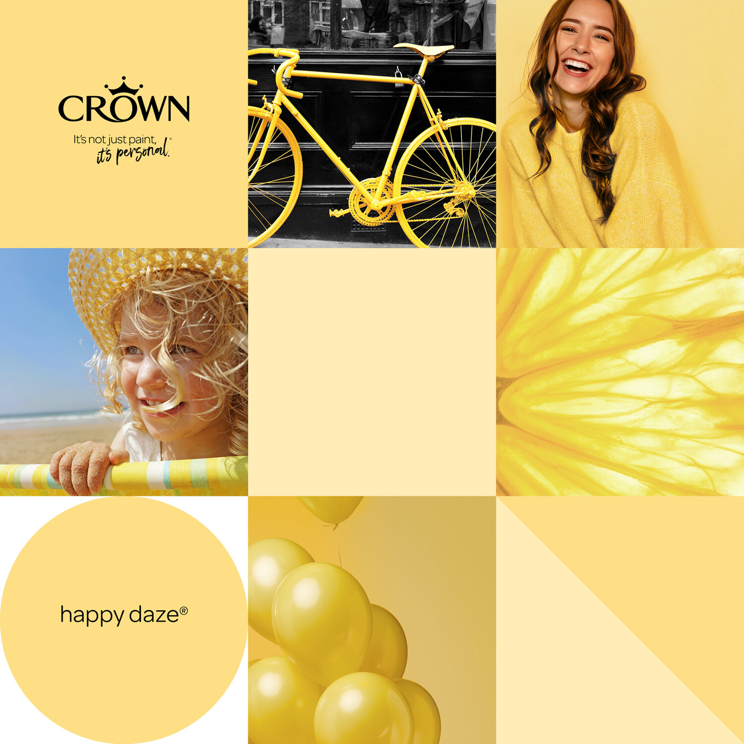 Crown Wall & Ceilings Happy Daze Matt Emulsion 2.5L Image 4