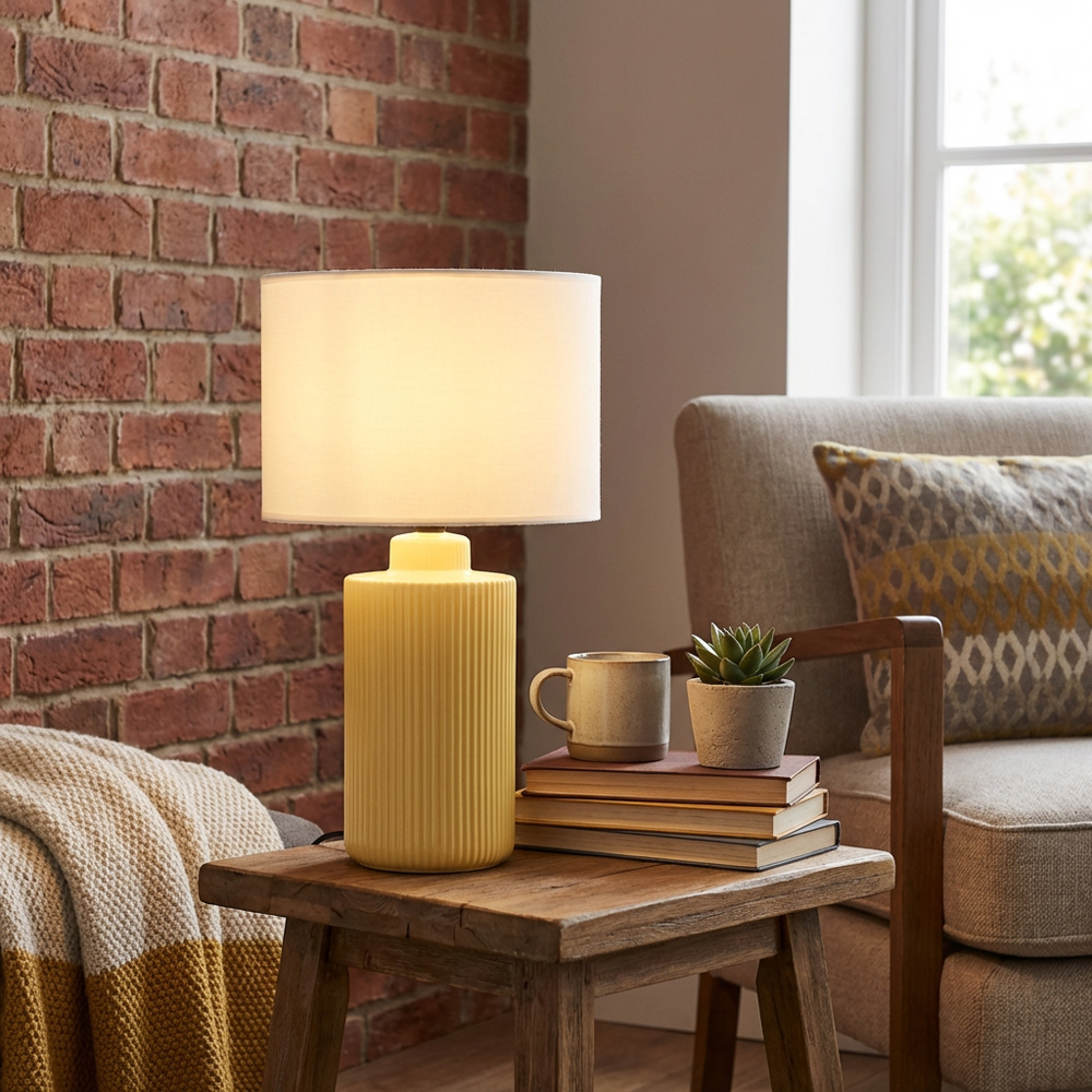 Lucia Table Lamp - Yellow Image 6