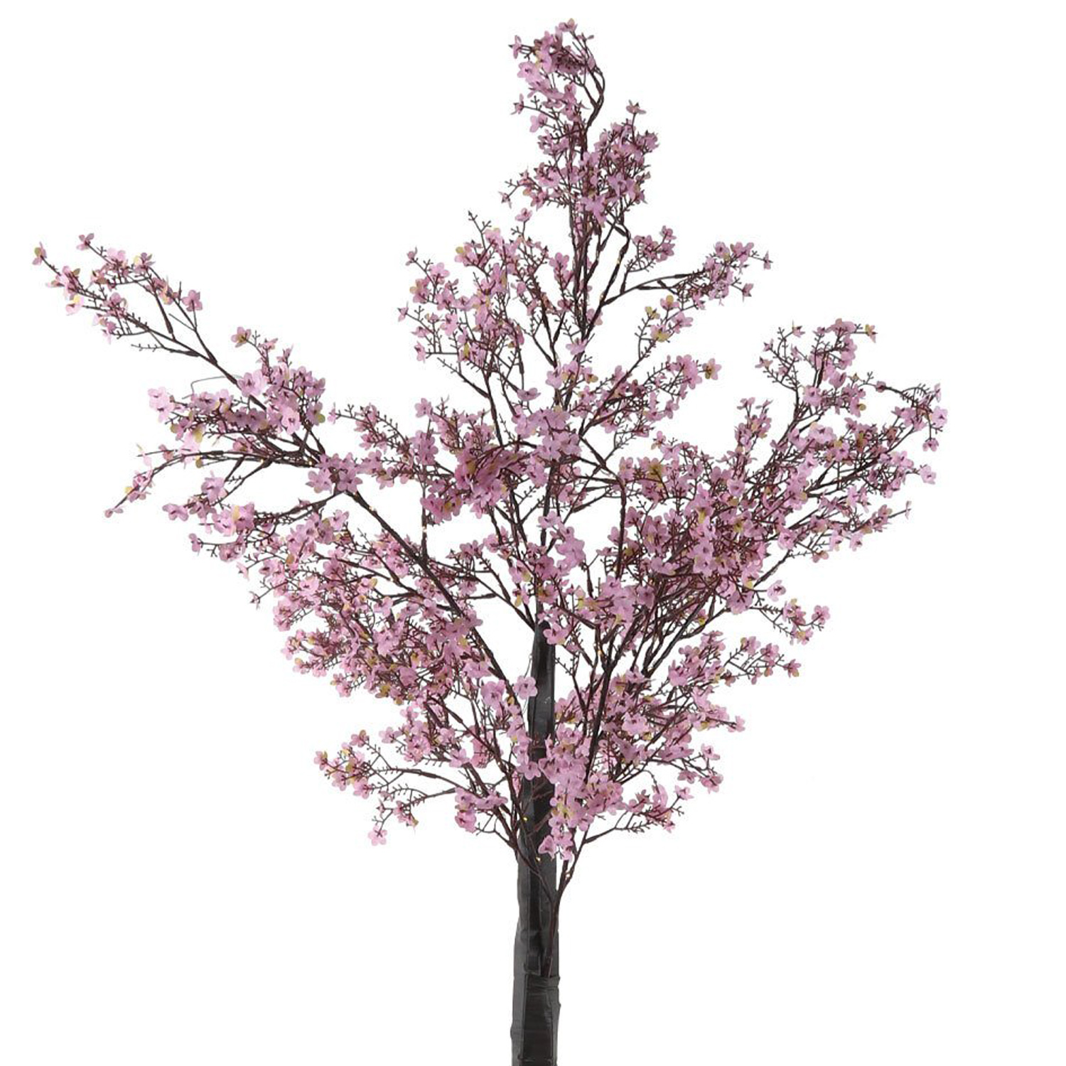 120 LED Pink Blossom Artificial Tree Image 3