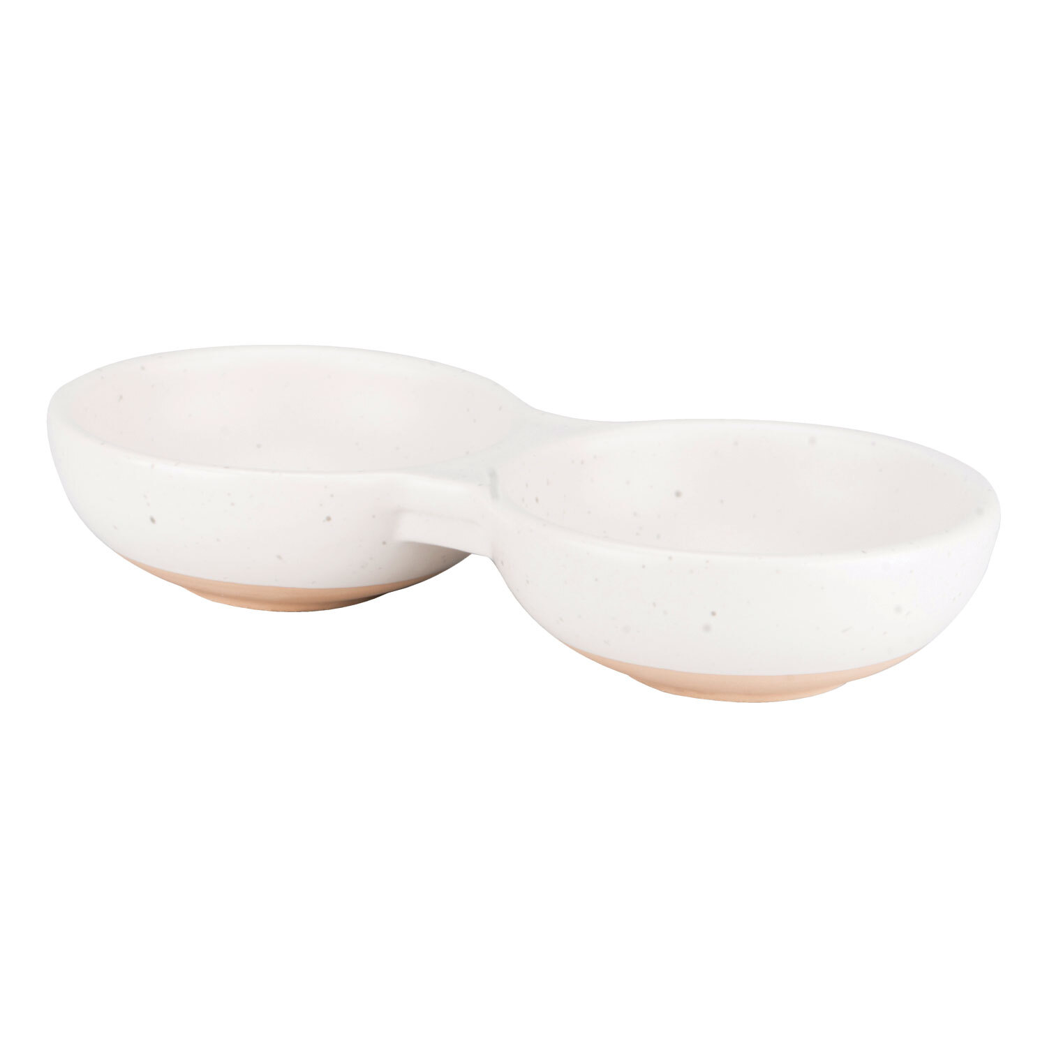 Clever Paws Oslo Speckled Double Pet Bowl Image