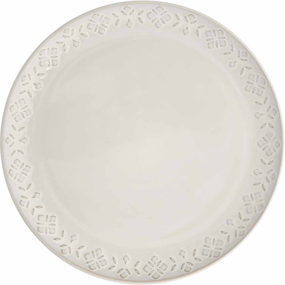 Wilko Dinner Plate Discovery Embossed Image