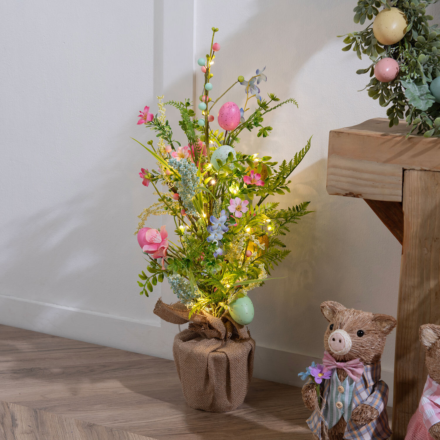 Botanical Easter Egg LED Tree Light Image 2