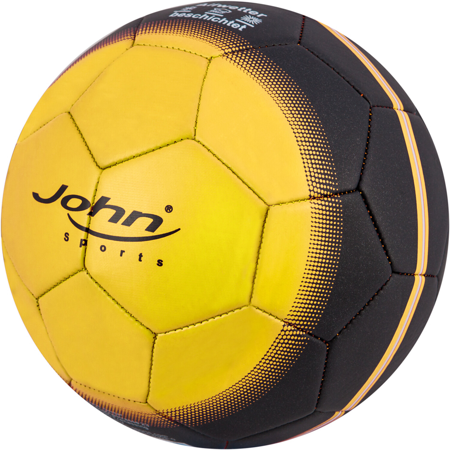 Stiched Sports Ball Size 5 - Red or Yellow Image 2