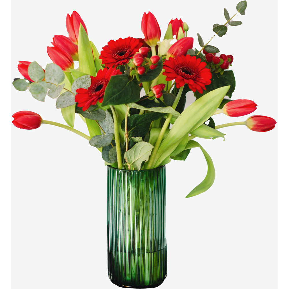 Harmony Red Flower Bouquet Image 2