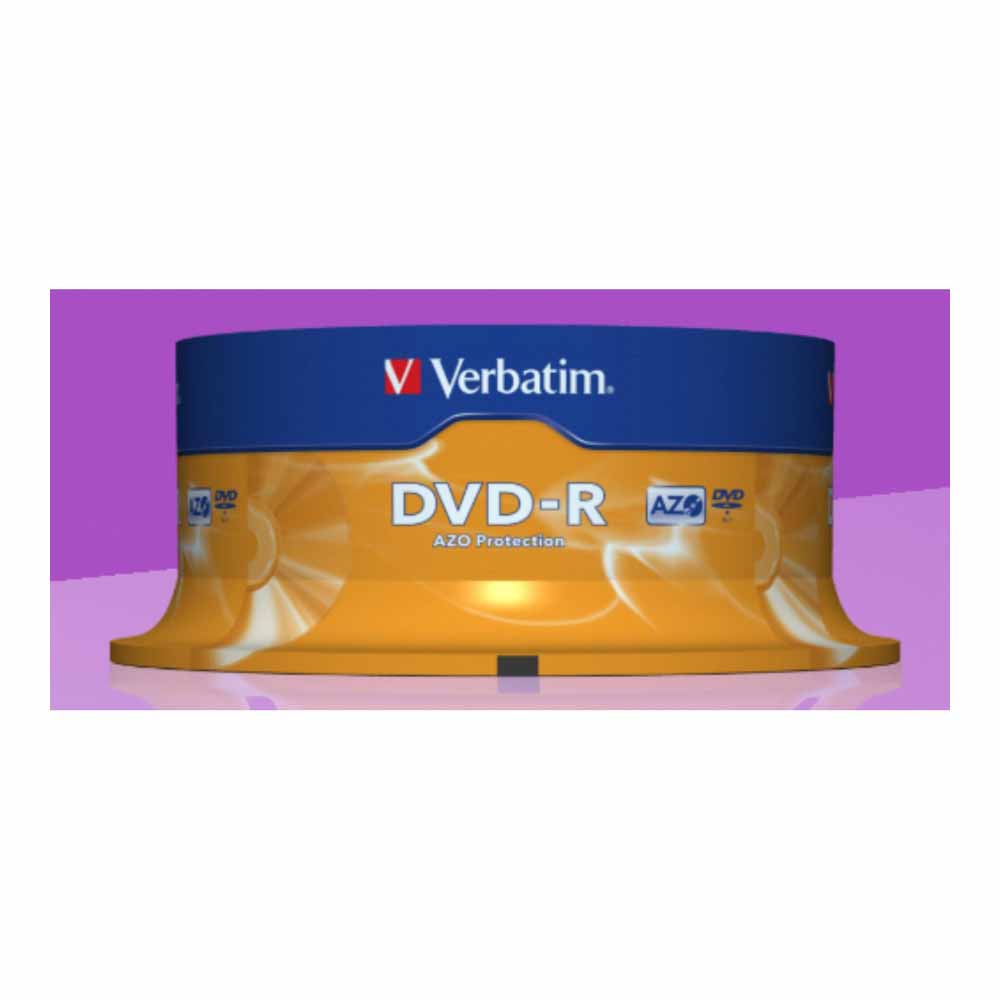 Verbatim DVD-R Matt 25pk Image