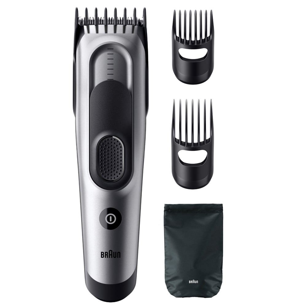 Braun Series 7 HC7590 Grey Sharp Blade Hair Clipper with 17 Lengths and 5 Styling Tools Image 2