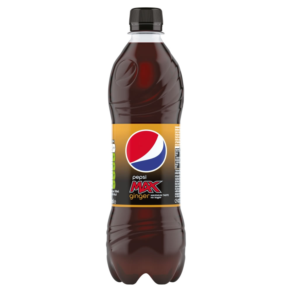 Pepsi Max Ginger 500ml Image