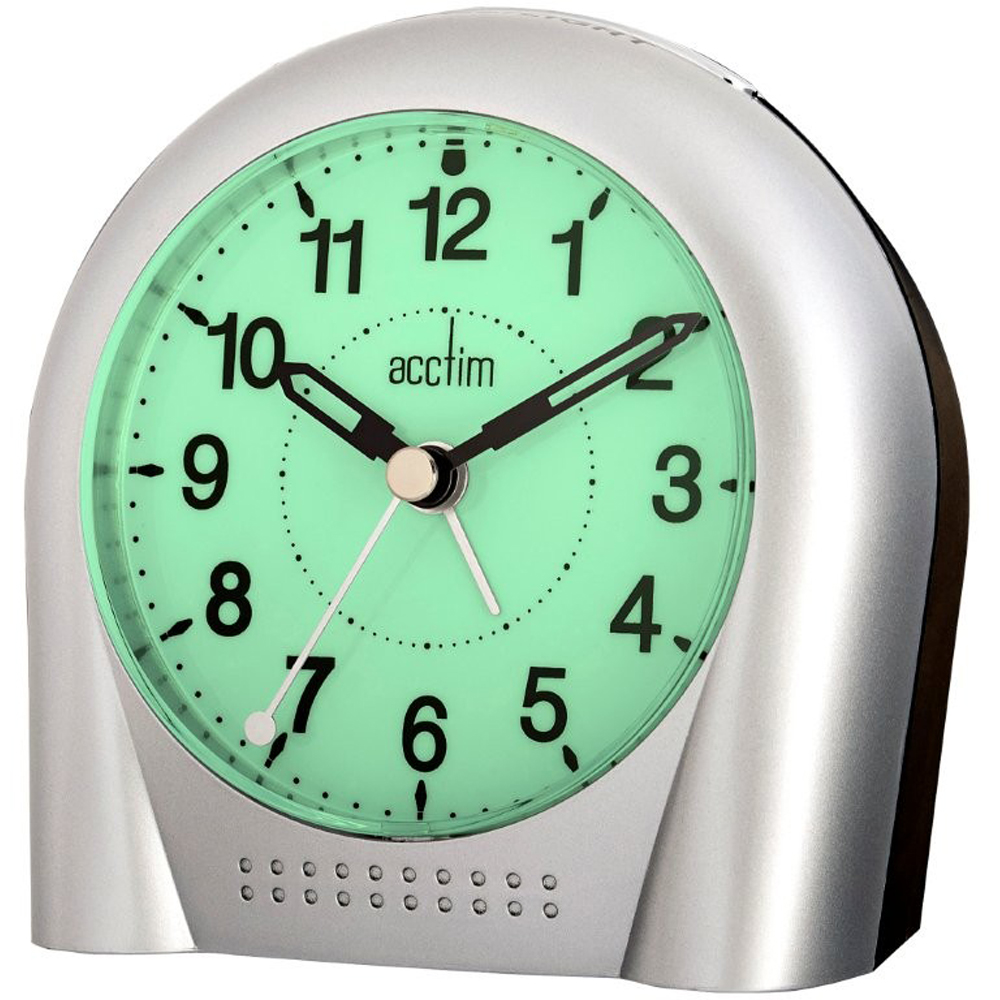 Acctim Sweeper Smartlite Silver Alarm Clock Image
