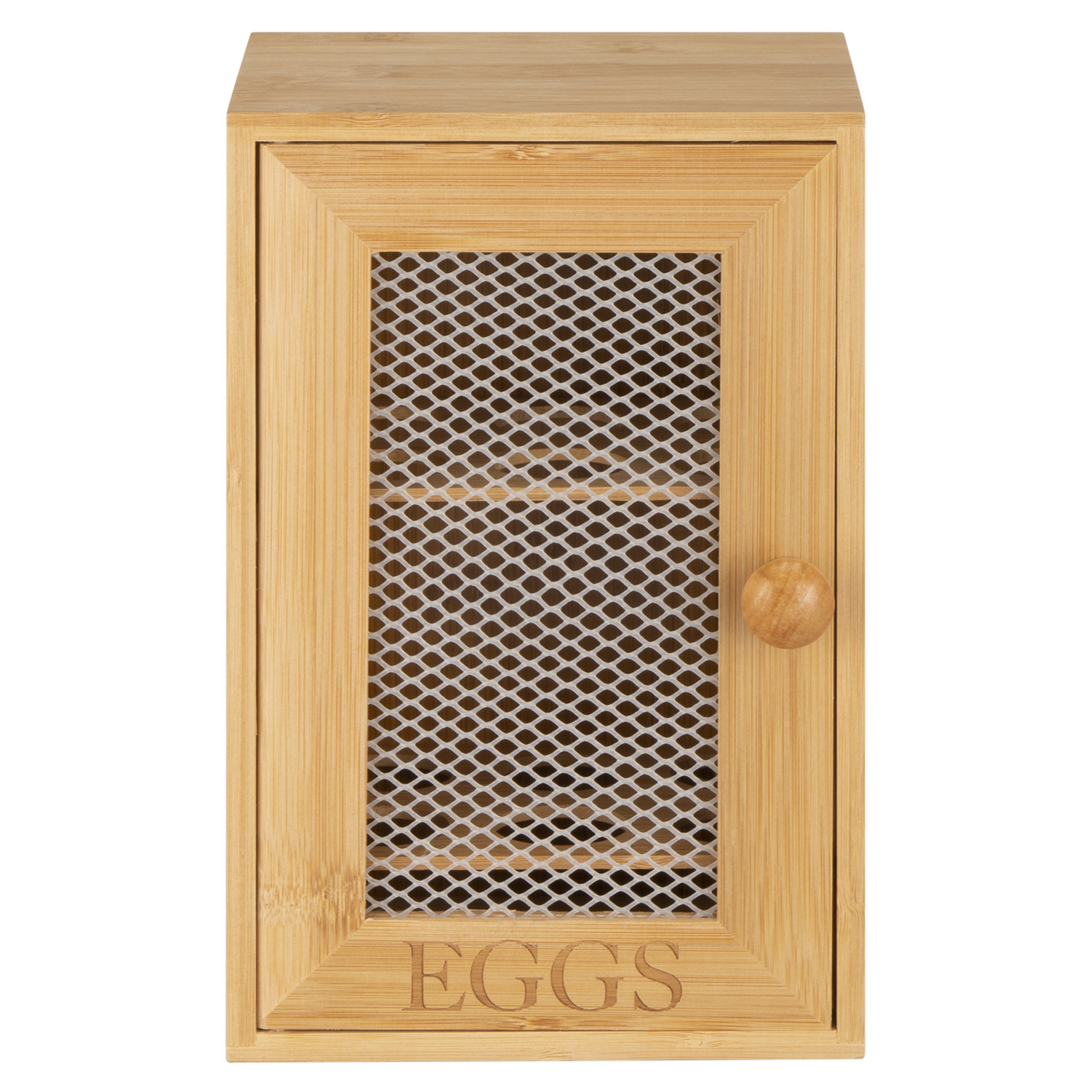 Bamboo Slogan Egg Storage House Image 1