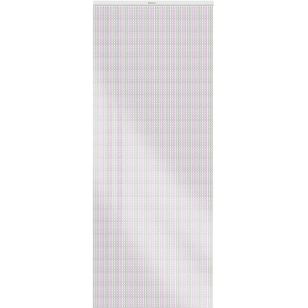 Xterminate Pink and Silver Chain Curtain Fly Screen Image 1