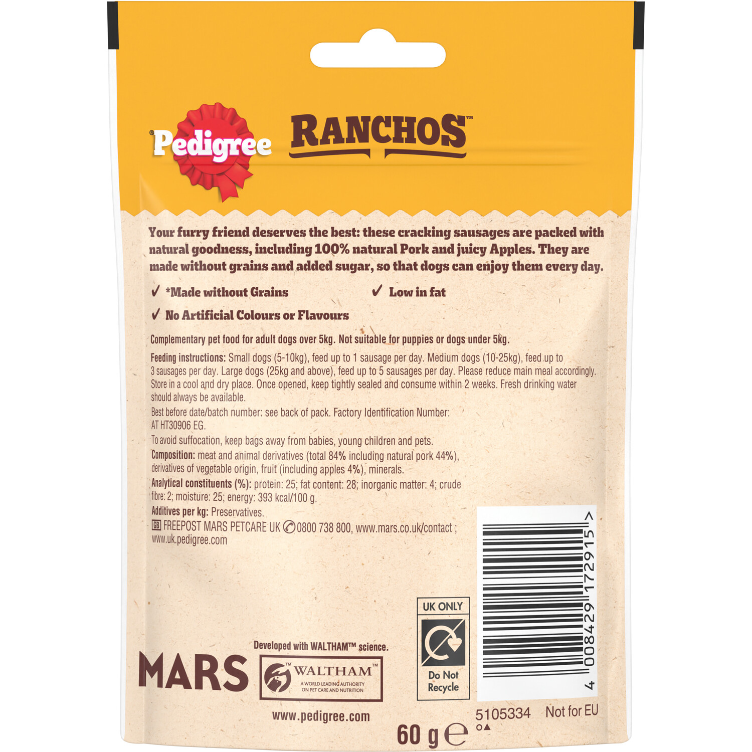 Pedigree Ranchos Dog Sausages Image 2