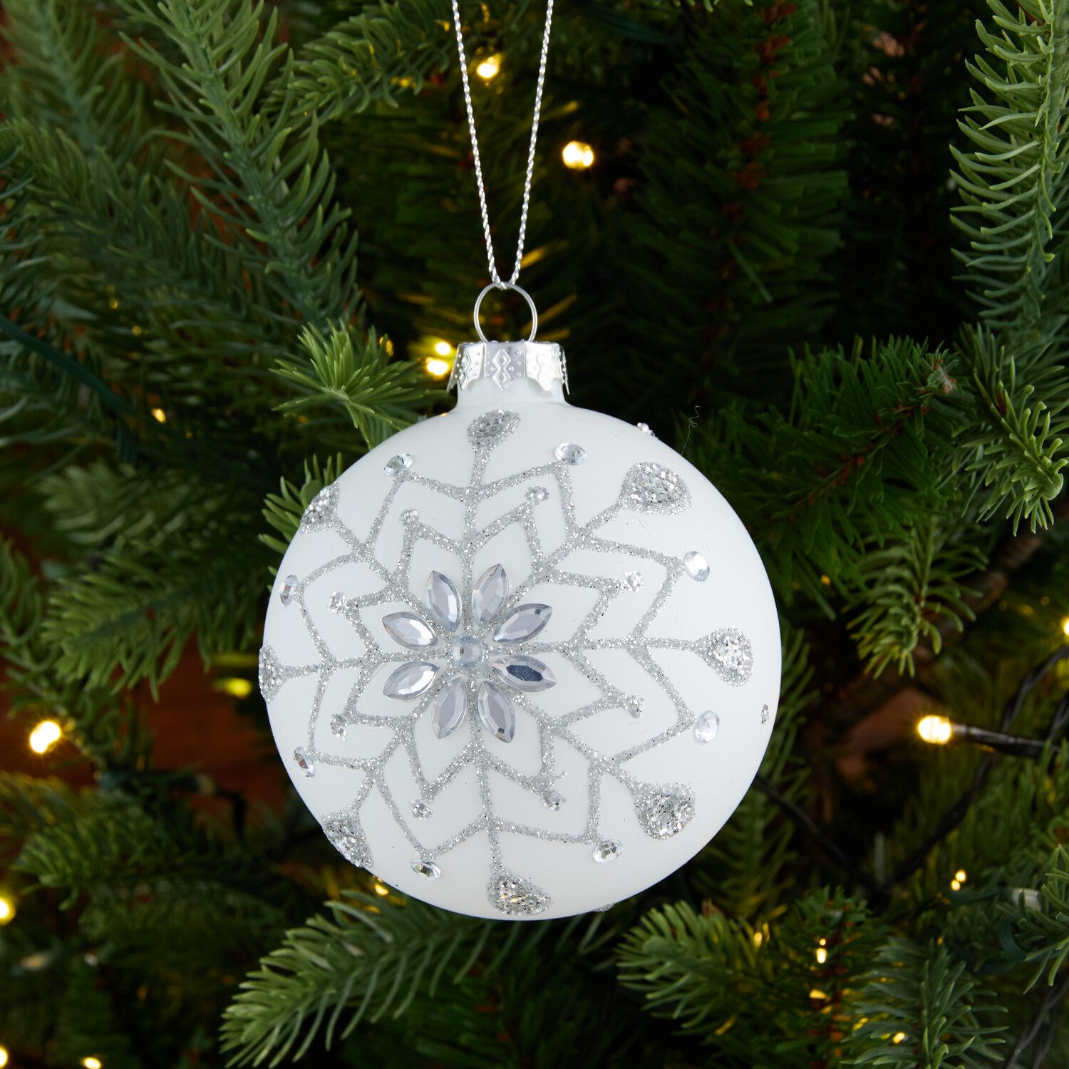 Glitter Finish Bauble Image 5
