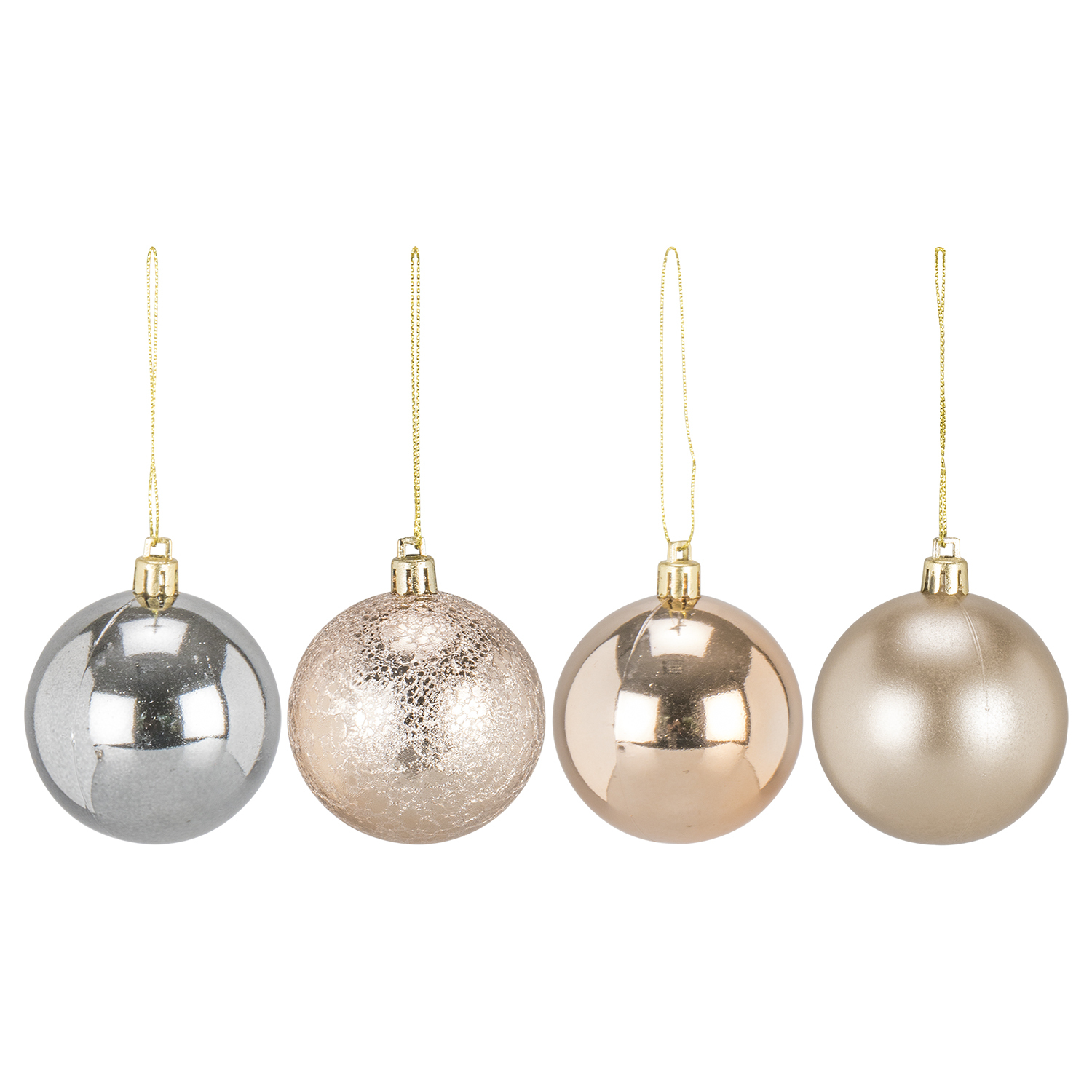 Set of Sixteen Country Opulence Baubles - Bronze Image 2