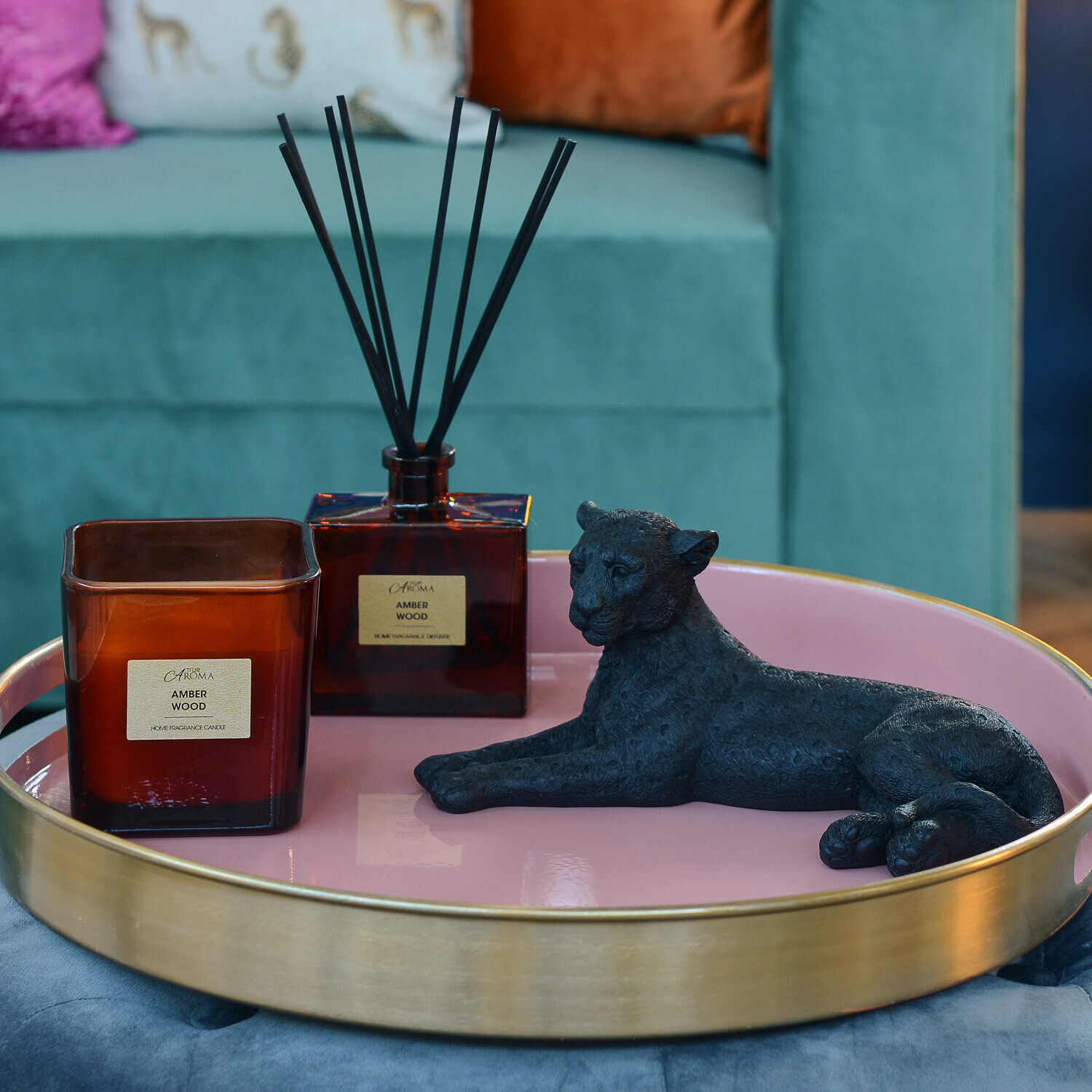 Amber Wood Home Fragrance Diffuser Image 2