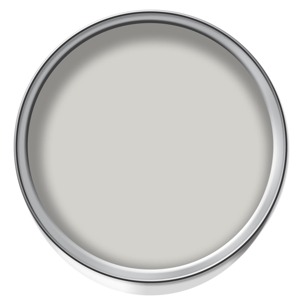 Wilko Best Grey Cotton Flat Matt Emulsion Paint 2.5L Image 2
