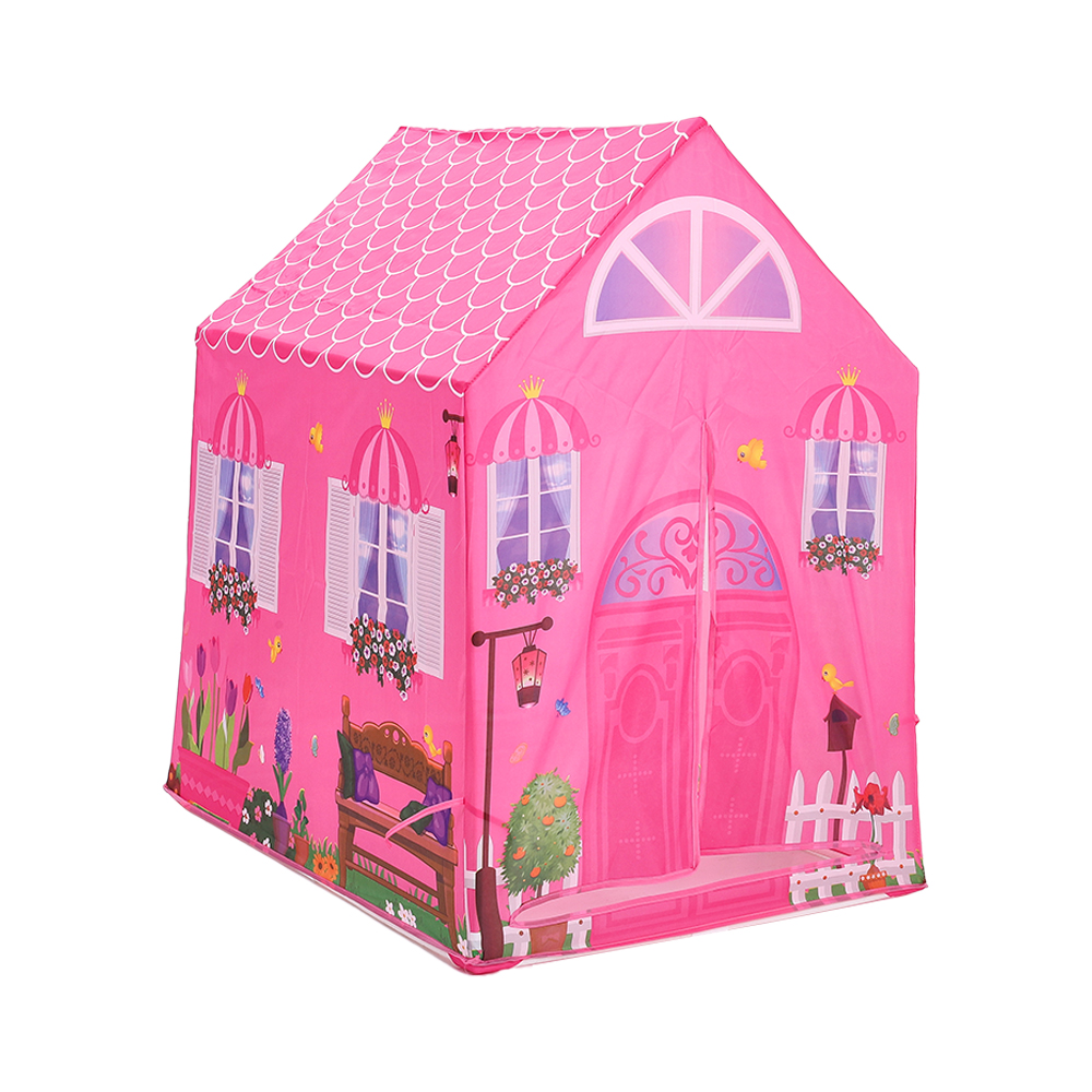 Living and Home Princess Castle Portable Playhouse Tent Image 2