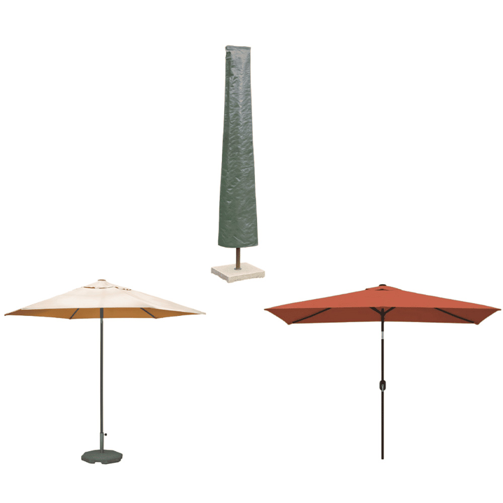 Home Source Duracover Large Parasol Cover Image 3