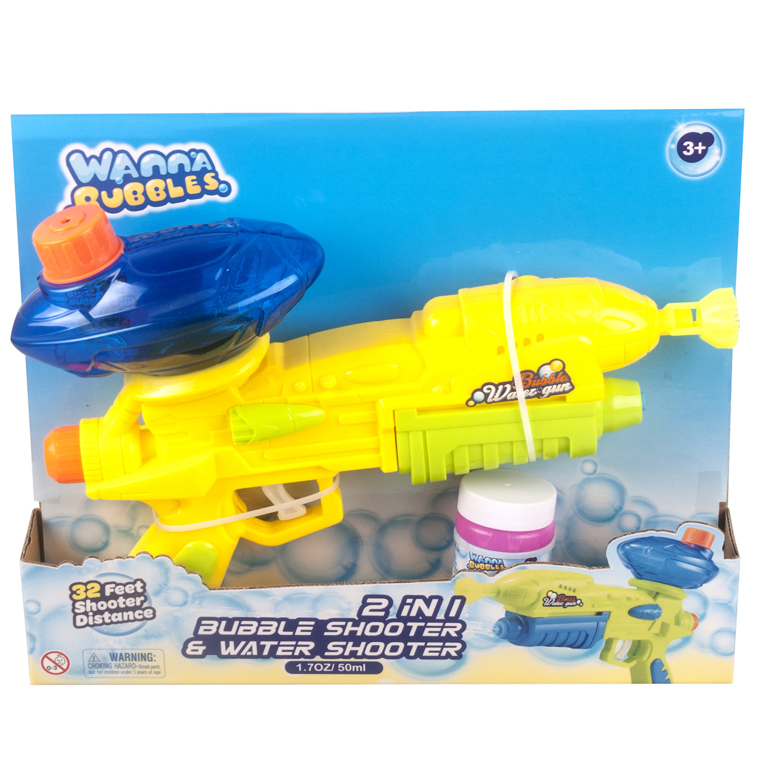 2-in-1 Bubble and Water Shooter Image 4