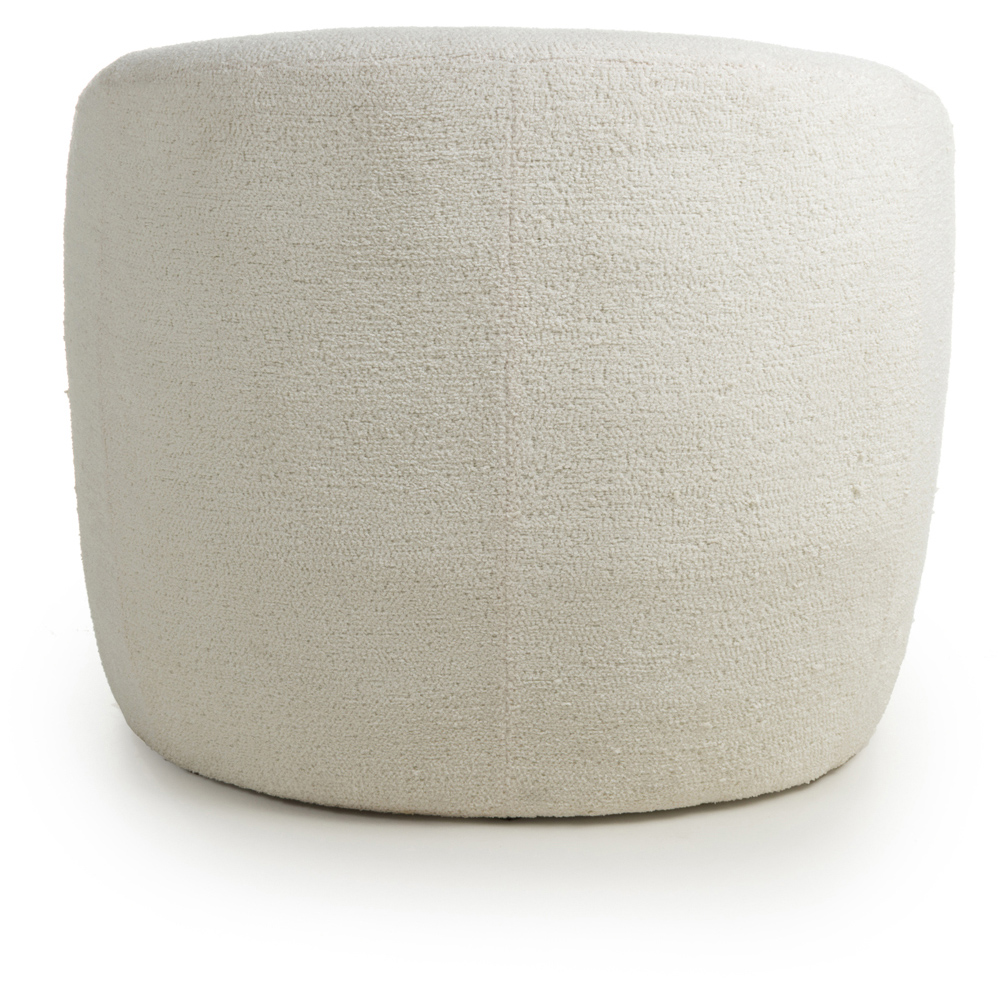 Petra Vanilla White Boucle Tub Chair Image 3