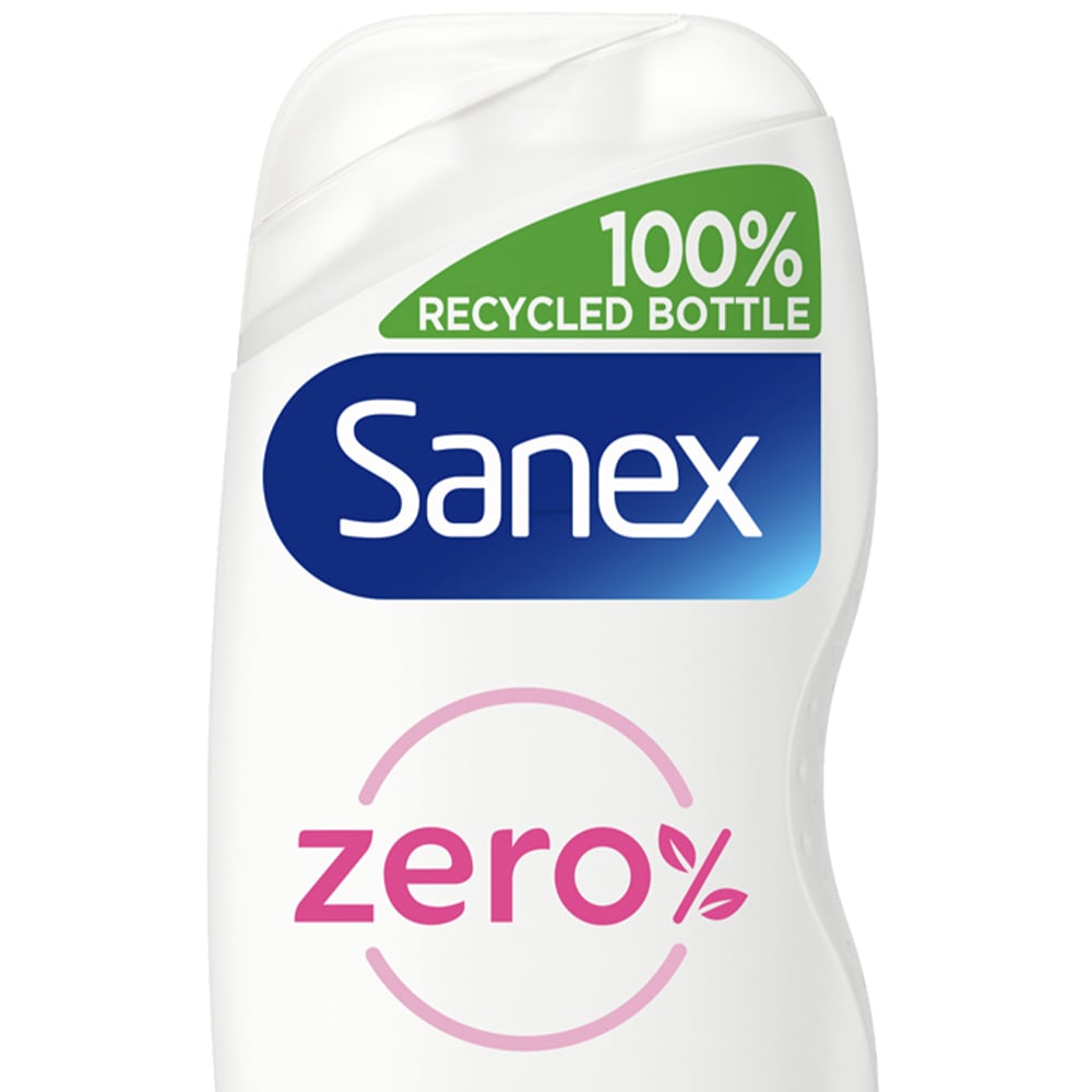 Sanex 2 in 1 Sensitive Skin Shower Gel Case of 6 x 225ml Image 3