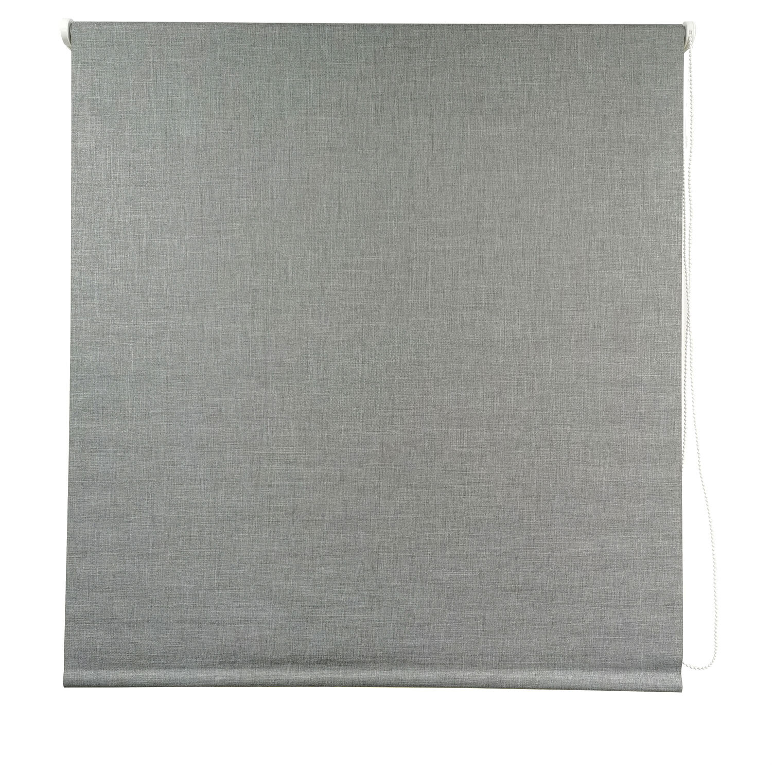 Textured Blackout Blind - Soft Grey / 180cm Image 2