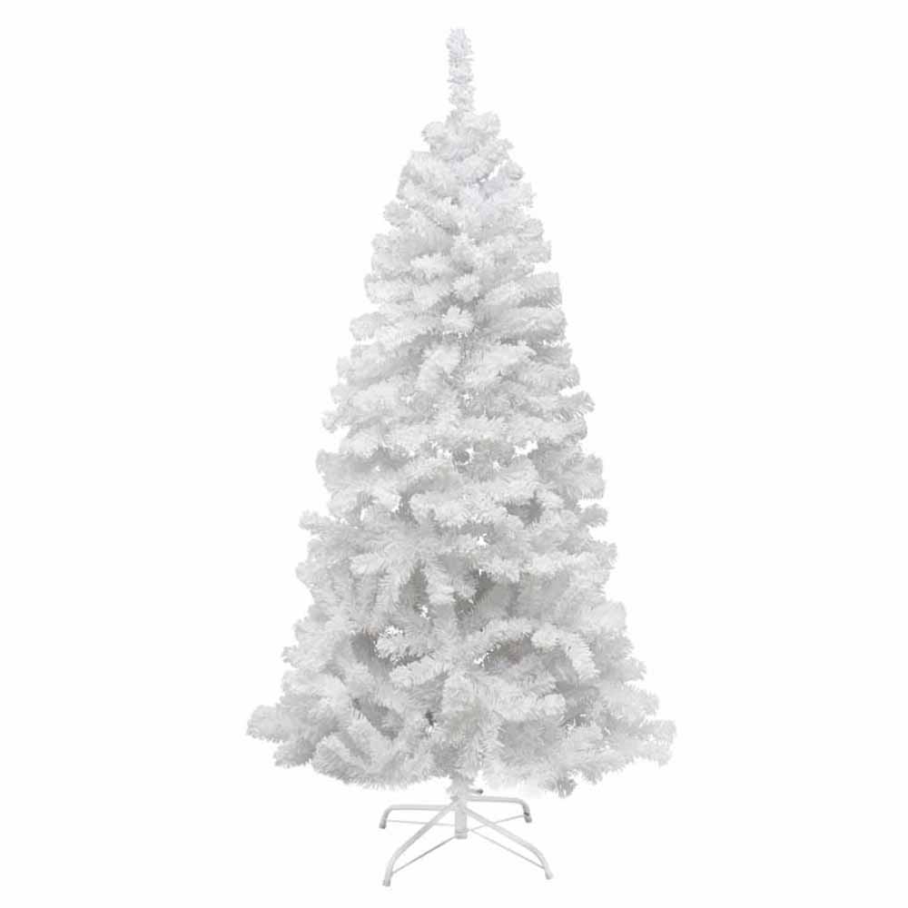 Wilko 6ft White Flocked Artificial Christmas Tree Image 3