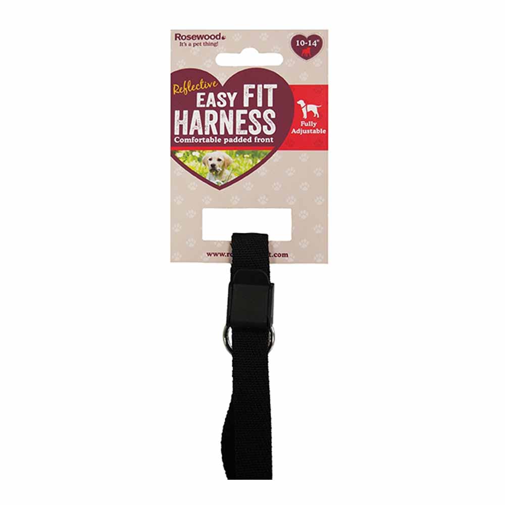 Rosewood Reflective Easy Fit Harness 1620in Wilko