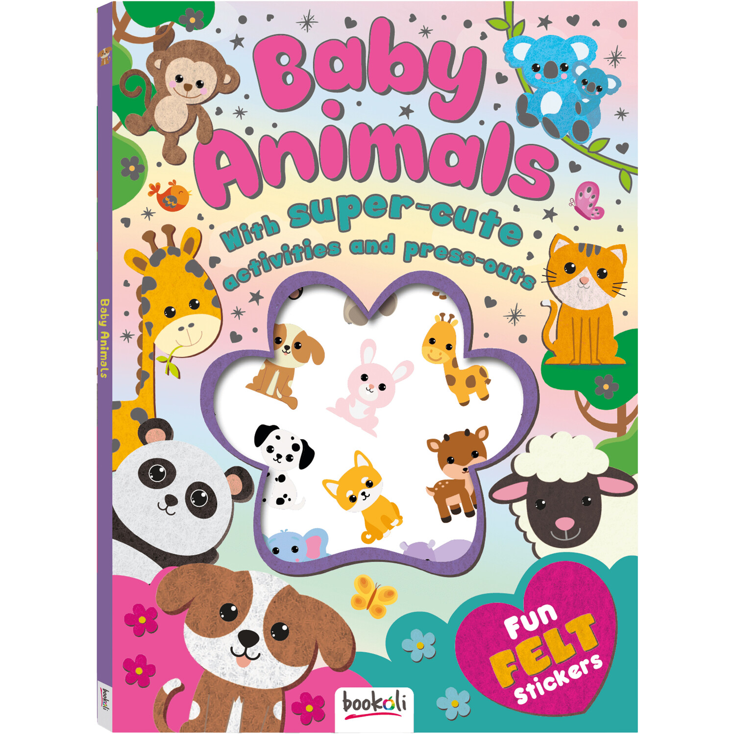 Puffy Sticker Baby Animals Activity Book - Multicolour Image