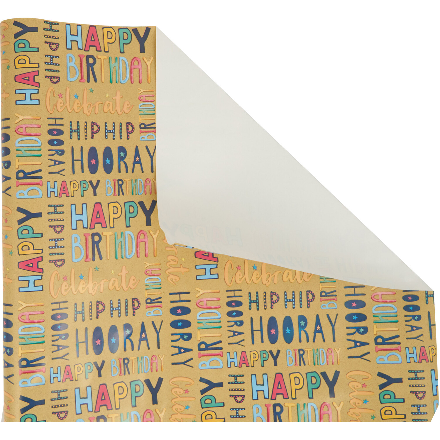 3m Happy Birthday Gift Wrap Image 3