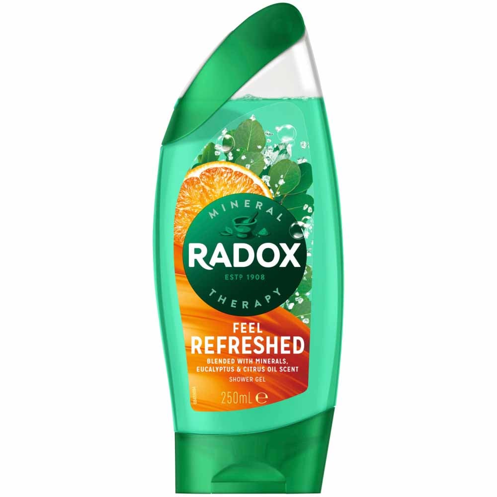 Radox Feel Refreshed 2 in 1 Shower Gel 250ml Image 1