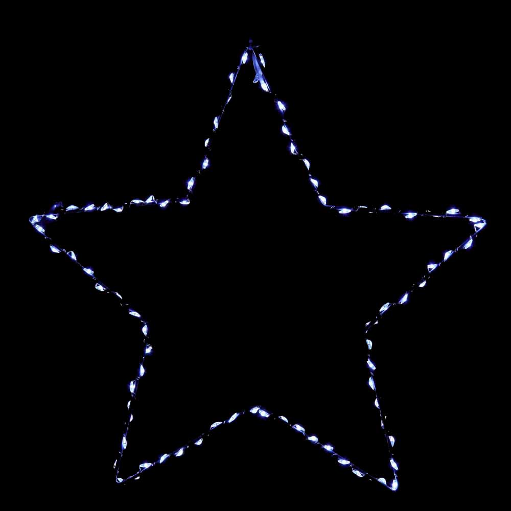 Wilko Hanging LED Star Image 1