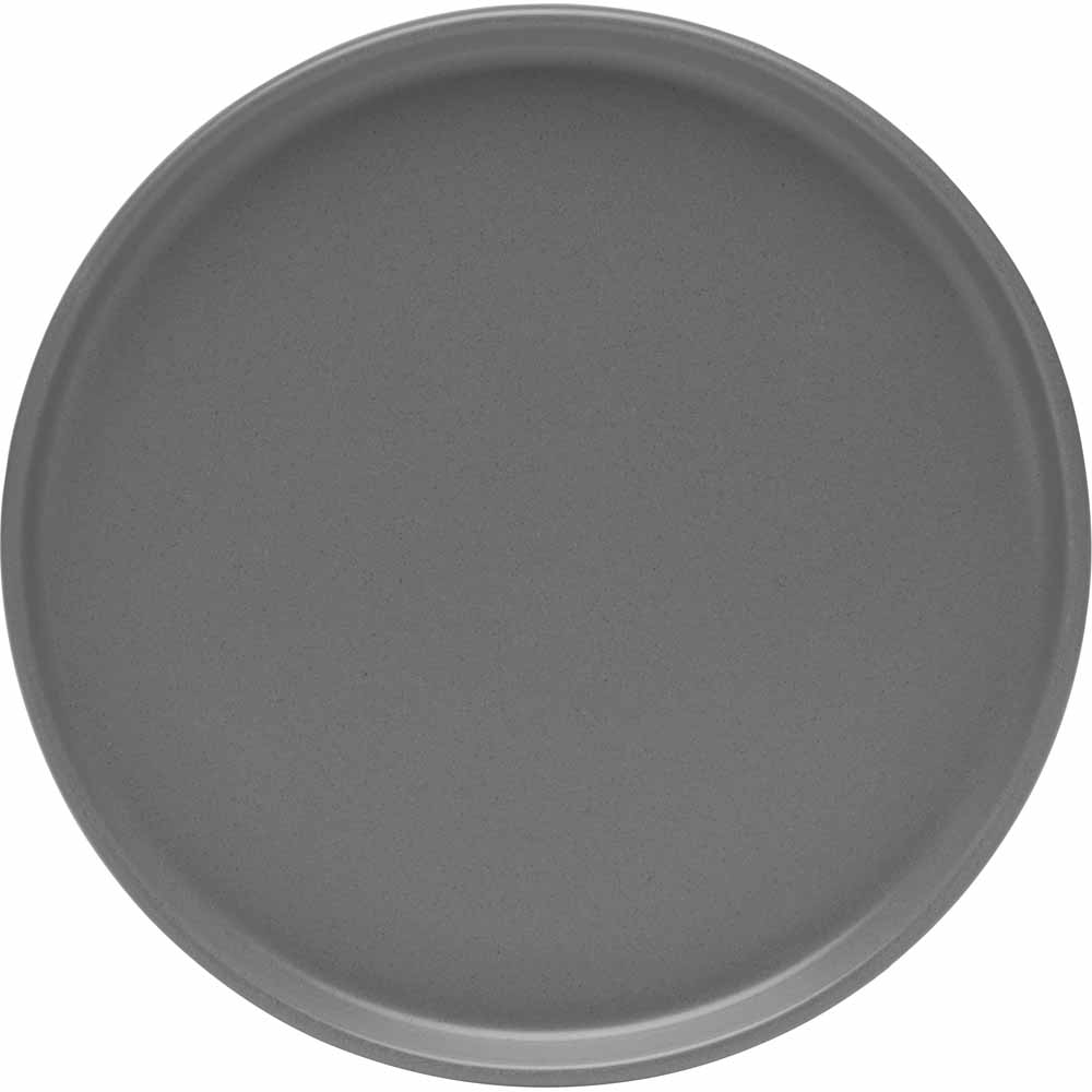 Wilko Grey Speckled Dinner Plate Image 1
