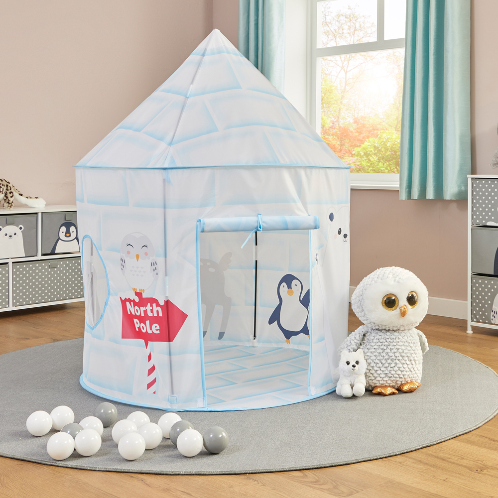 Liberty House Toys Arctic Play Tent with Ball Pit Image 3