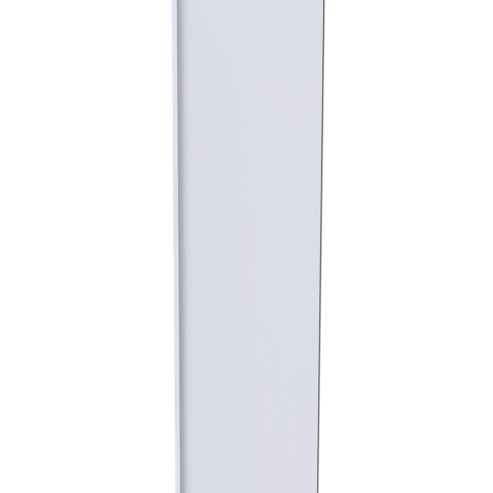 Crowndale Camden Ready Assembled 3 Door Gloss White Mirrored Wardrobe Image 4