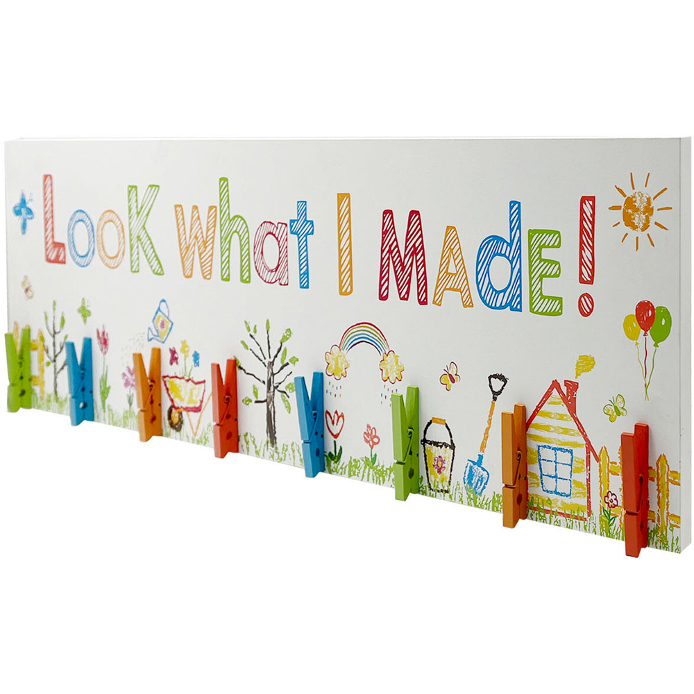 Childrens Look What I Made Plaque Image 3