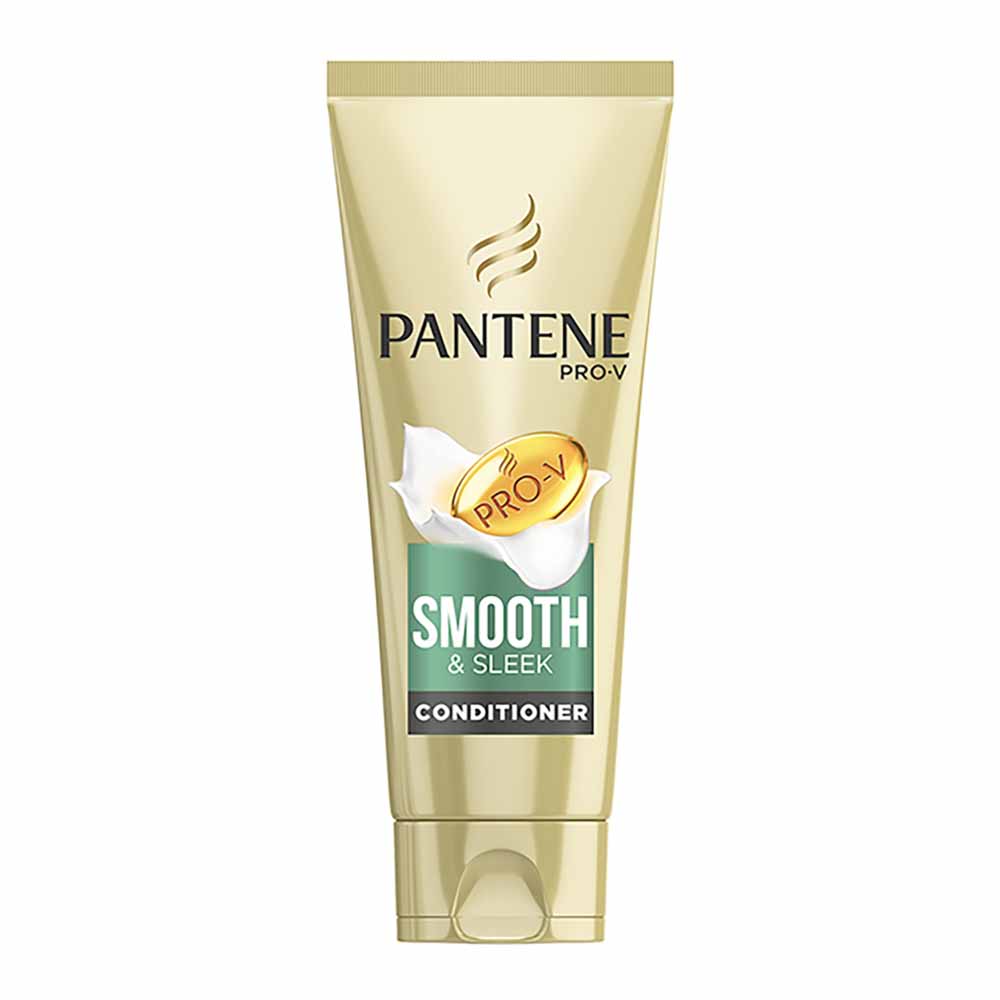 Pantene 3 Minute Miracle Smooth and Sleek Conditioner 200ml Image 1