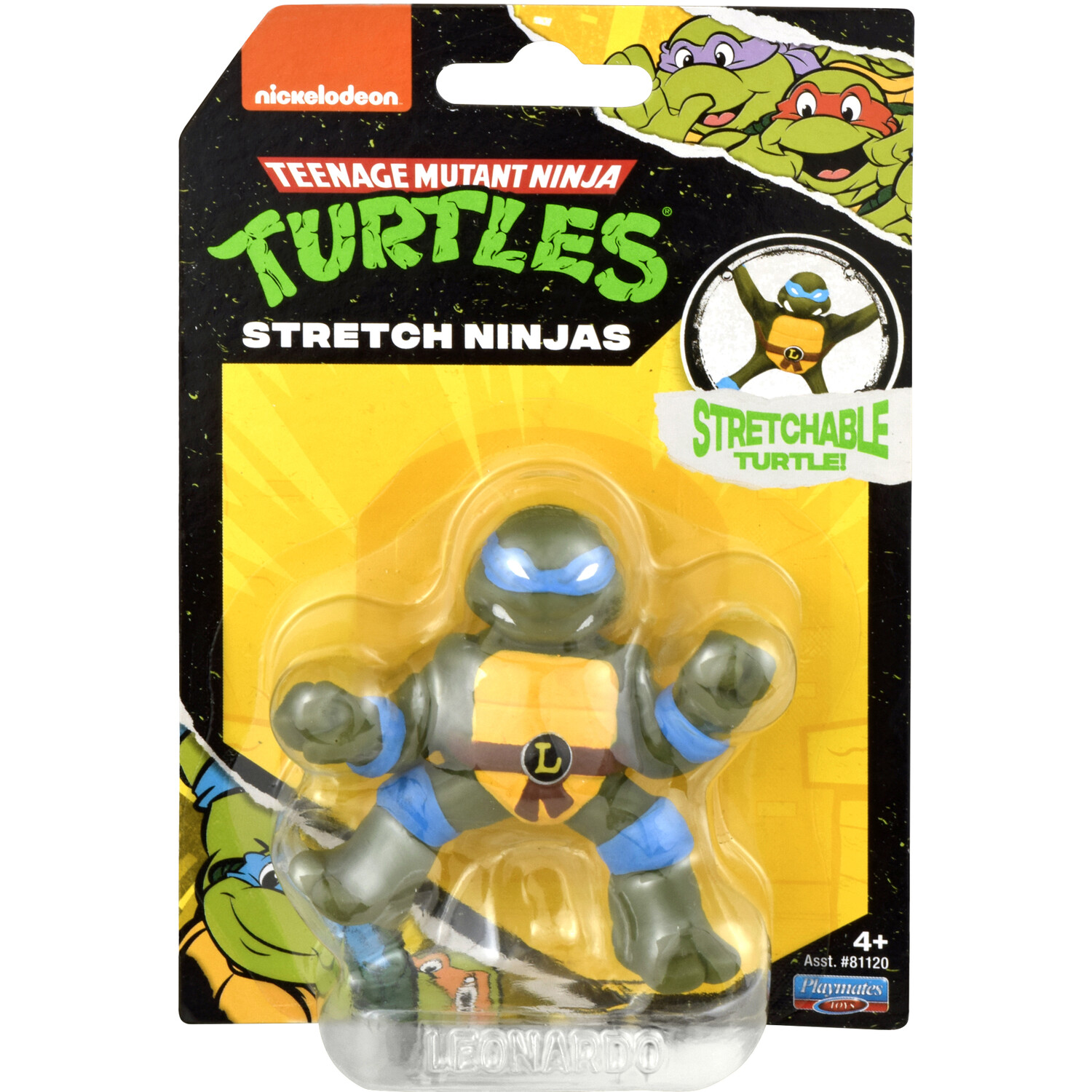 Teenage Mutant Ninja Turtles Mini Ninja Stretch Figures Image 4
