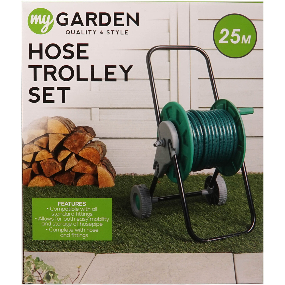 My Garden Hose Trolley Set Green Image 2