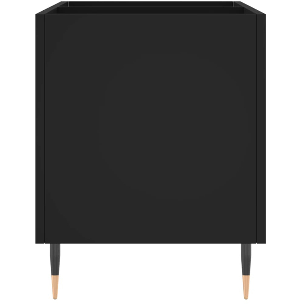 vidaXL Black Record Cabinet Image 5
