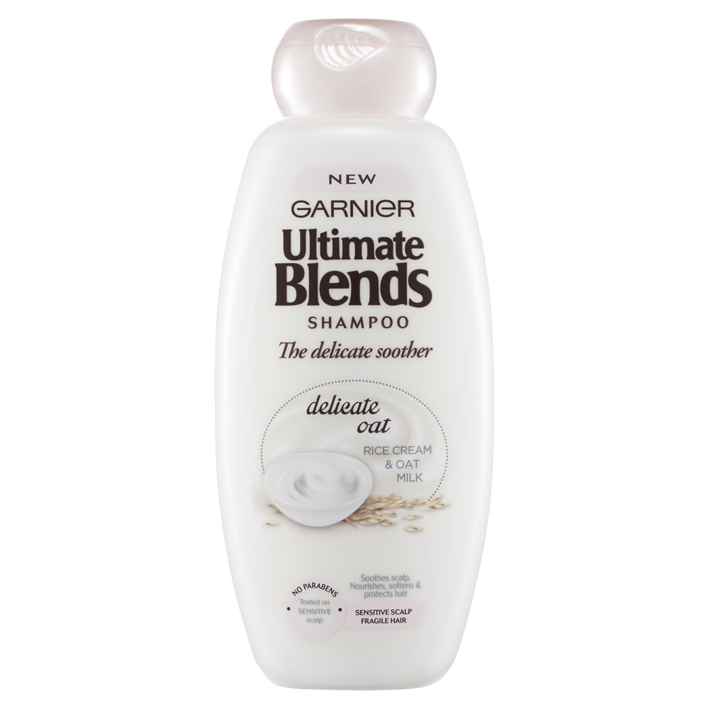 Garnier Ultimate Blends Oat Milk Sensitive Scalp Shampoo 360ml Image 1