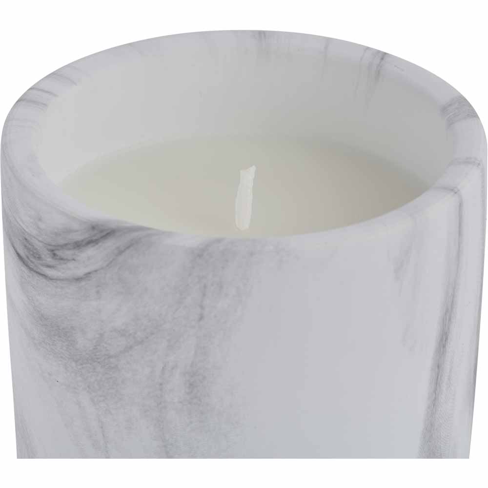 Wilko Marble Effect Candle Image 2