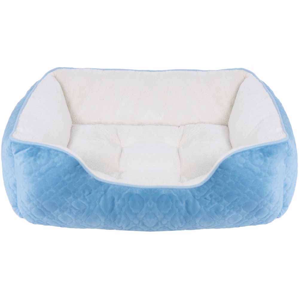 Single Rosewood Medium Textured Pet Bed in Assorted styles Image 2