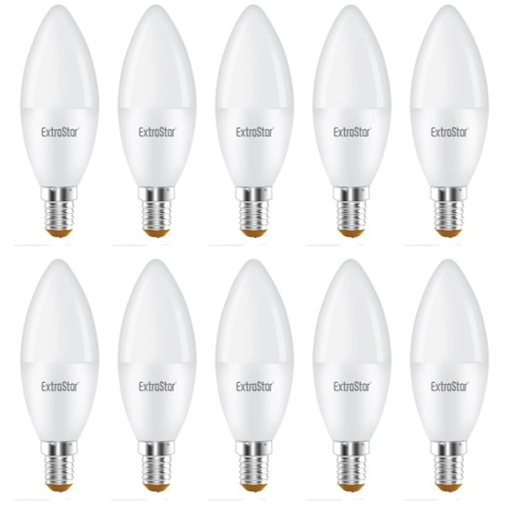 ExtraStar Warm White E14 5W LED Candle Bulb Image 2