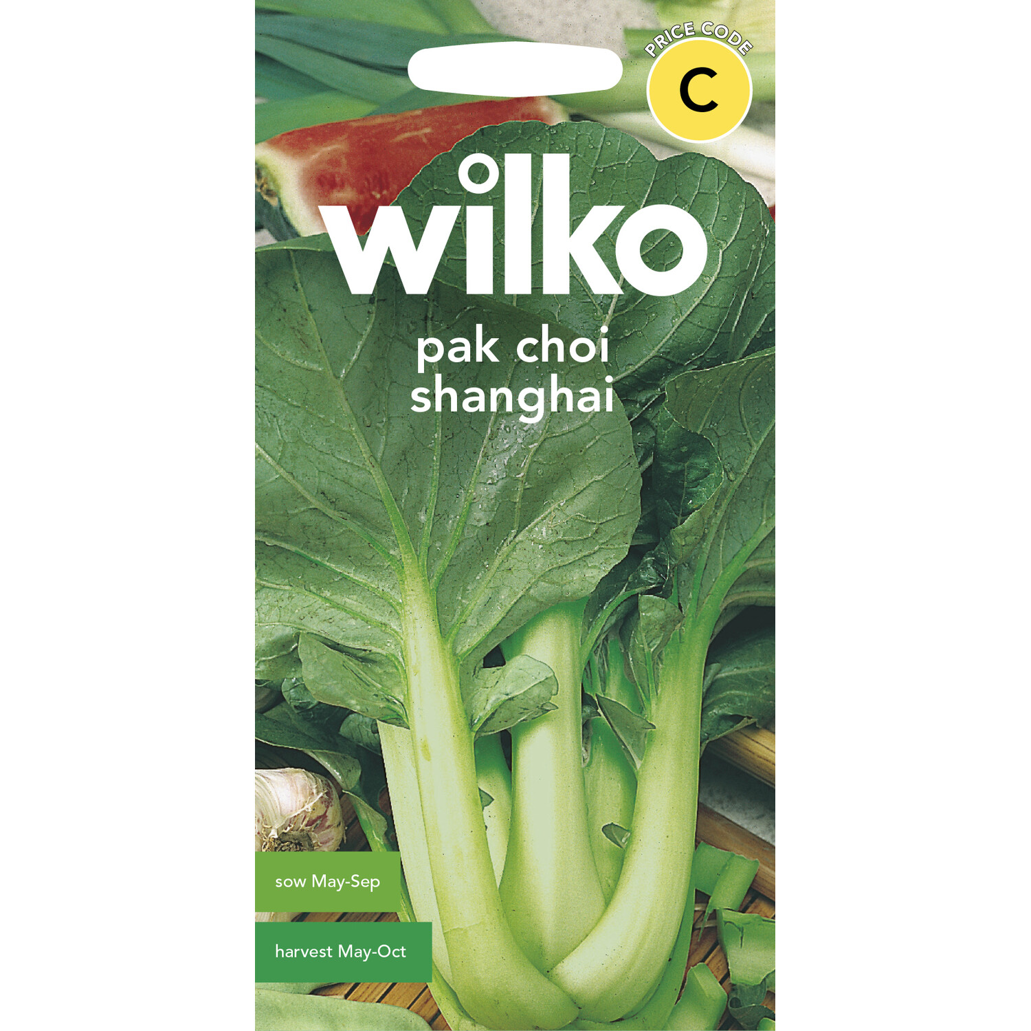 Wilko Shanghai Pak Choi Seeds Image 1